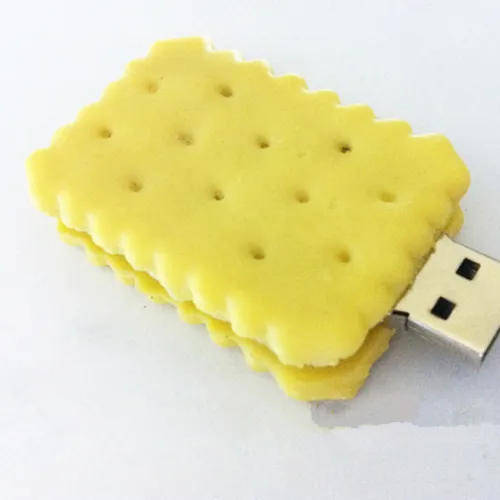 Color: 3style, capacity: 16GB - Creative Gift Sandwich Cookie USB Flash Drive