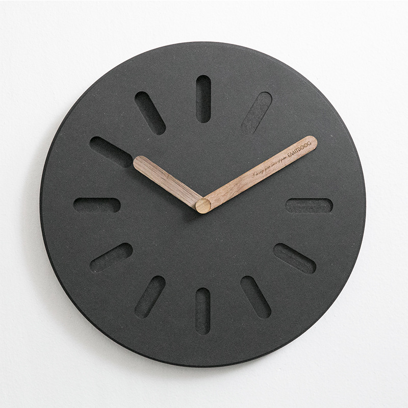 Hanging Fashion Creative Wall Clock Living Room Bell Clock Home Clock Atmosphere Silent