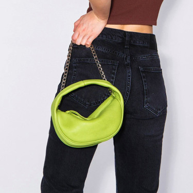 Fashion Lychee Pattern Handbag All-match One-shoulder Underarm Bag—2