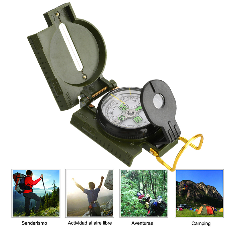 Outdoor Camping Compass, Portable Carabiner – Apparel
