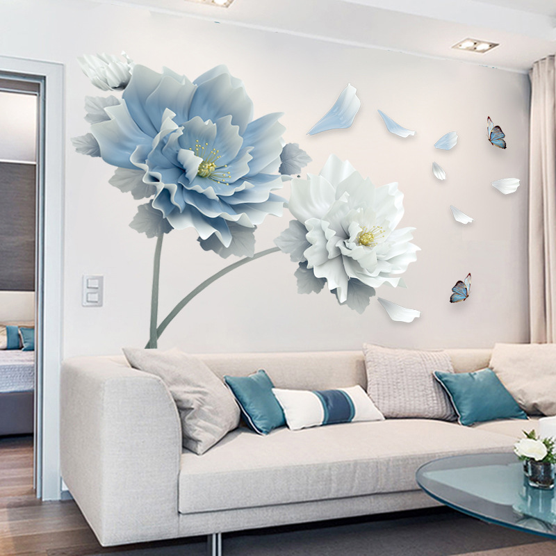 Bedroom Bedside Wall Sticker Wallpaper - CJdropshipping