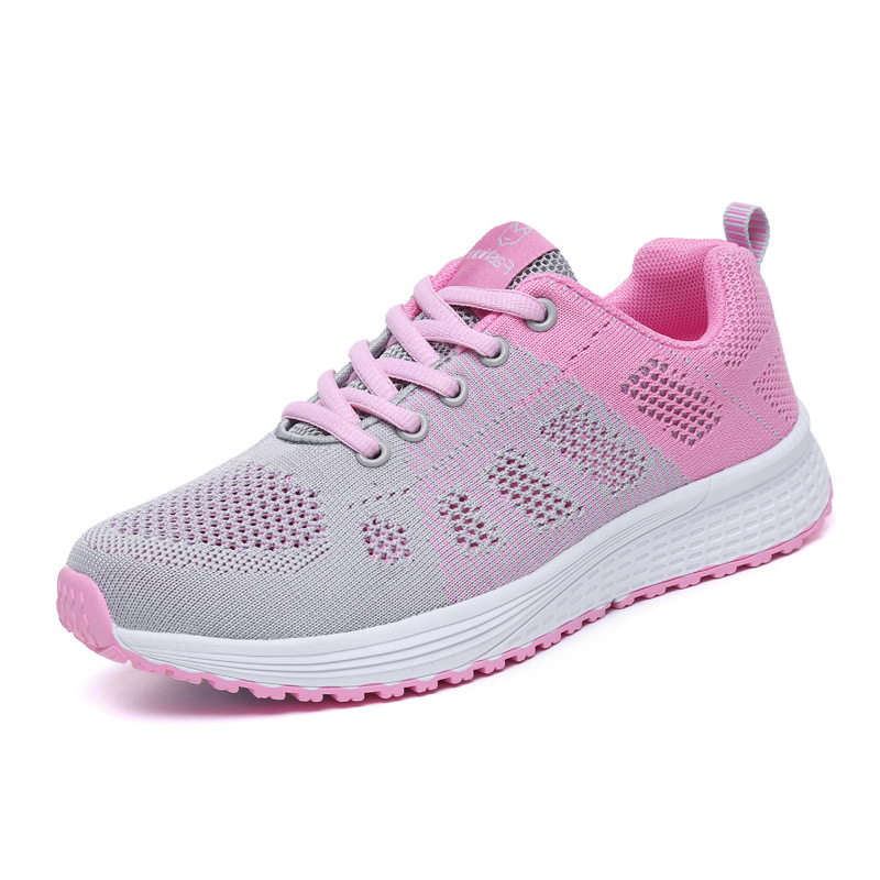 New Style Sports Shoes Women Flying Woven Mesh Women's Shoes Sports ...