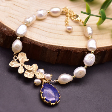 Baroque Pearl Bracelet Women Handmade Jewelry—1