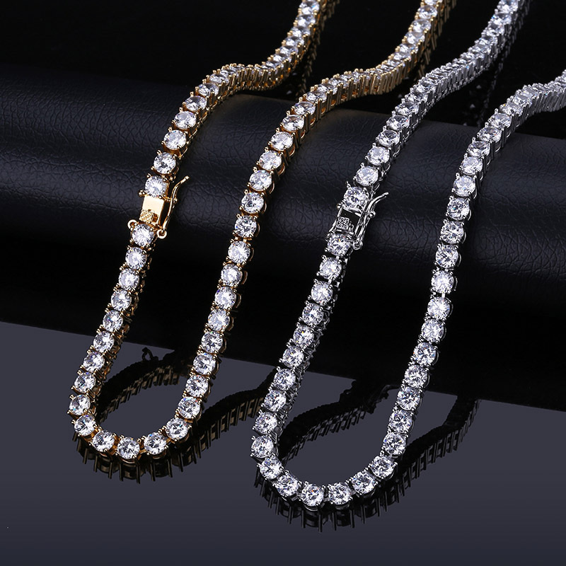 Micro-inlaid Zircon 5mm Tennis Chain - CJdropshipping