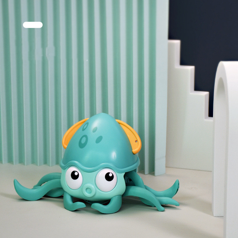 Parent and child bonding during bath time with Octopus Bath Toy