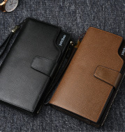 Multifunctional Buckle Hand Bag Long Large-capacity Wallet