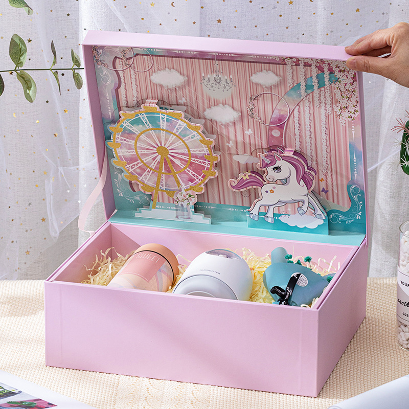 Gift Box Carousel Birthday Gift Box Gift Box CJdropshipping