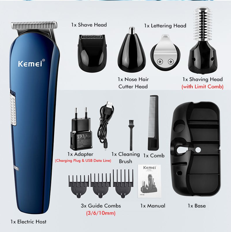 Multifunctional Hair Clipper, Razor, Chest Hair CJdropshipping