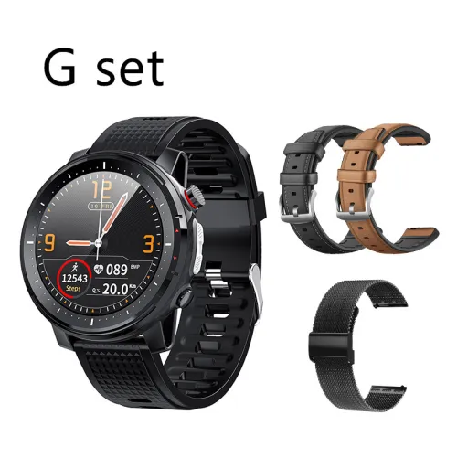 style: G set - Full-touch Smart Bracelet Heart Rate Blood Pressure Blood Oxygen Monitoring