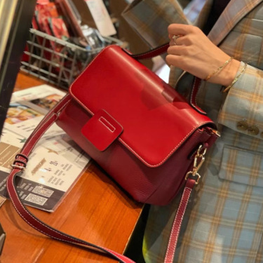 Leather Handbags New Style Single-shoulder Messenger Bag—1