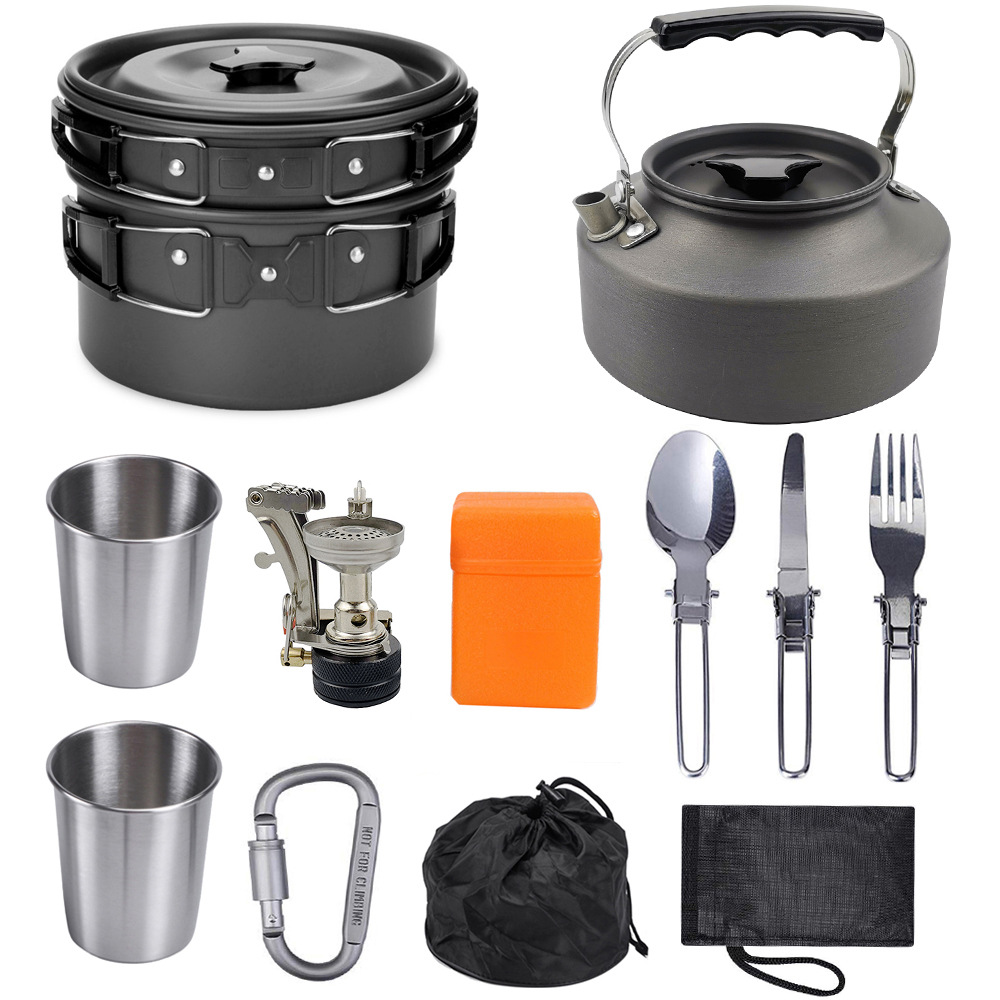 Camping Portable Outdoor Cooker Kettle New CJdropshipping