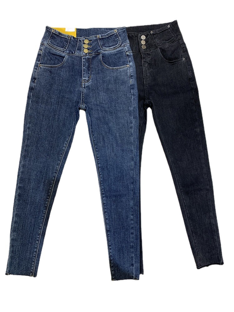 1622625039191 Summer New Style Korean Women'S High-Waisted Thin Wide-Leg Jeans
