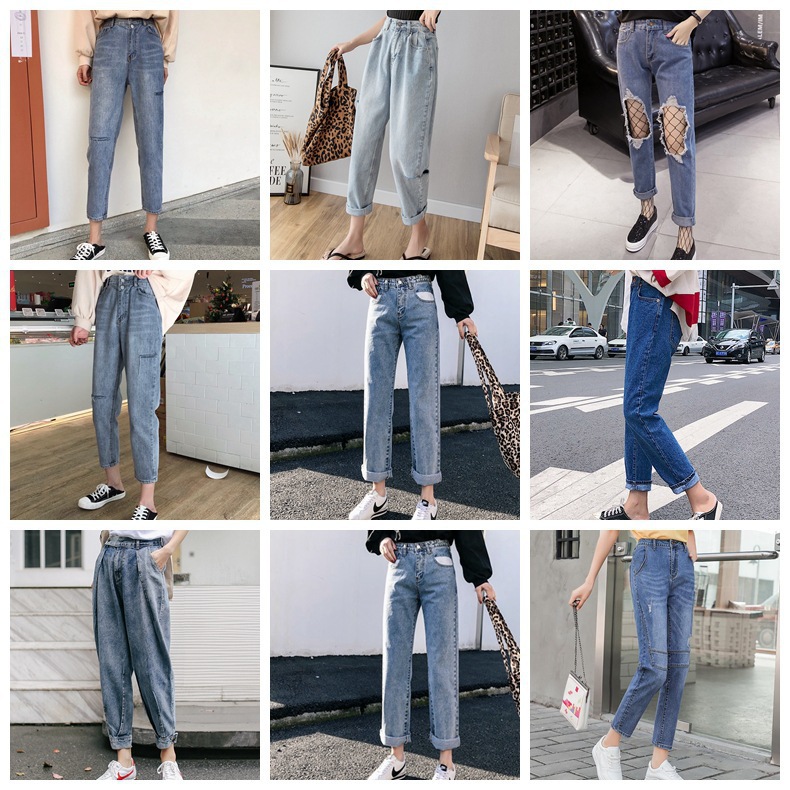 1622625039198 Summer New Style Korean Women'S High-Waisted Thin Wide-Leg Jeans