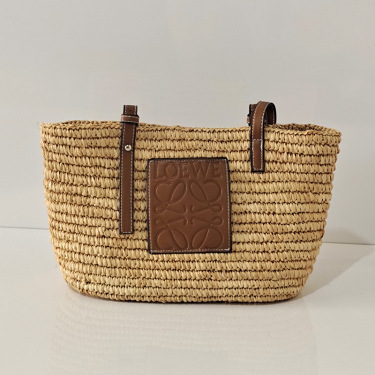 Handbag Bag Female Fashion Trendy Bohemian Art Small  Bucket Beach Bag Hand-knitted Straw Woven Bag—1