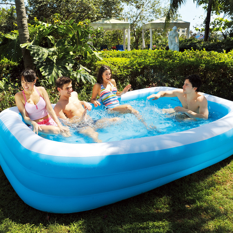 AquaVenture Kids' Deluxe Inflatable Swimming Pool - Summer Splash Fun for Endless Enjoyment