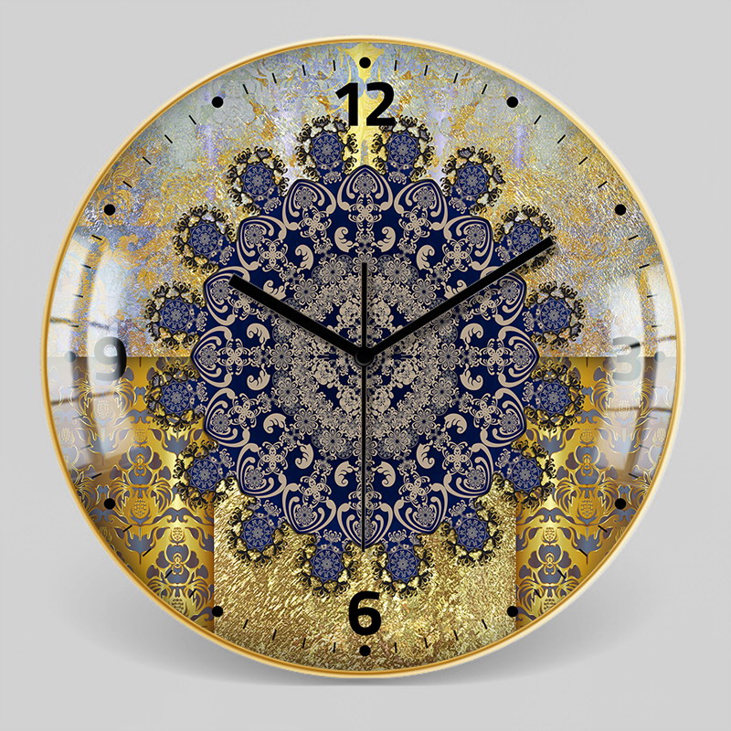 European Style Decorative Pattern Wall Clock 14