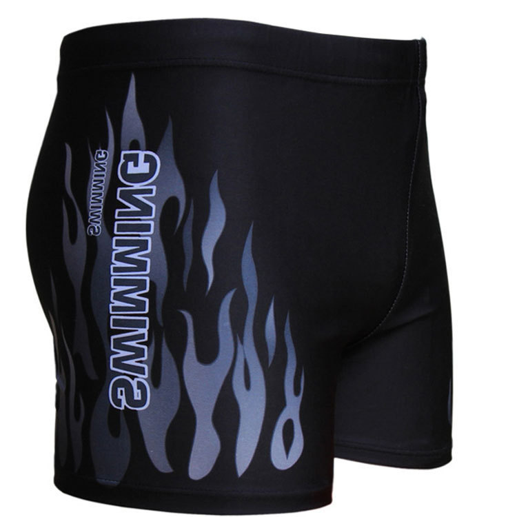 Swimming Trunks Swimwear New Style Men's Swimwear Flame Swimming Trunks