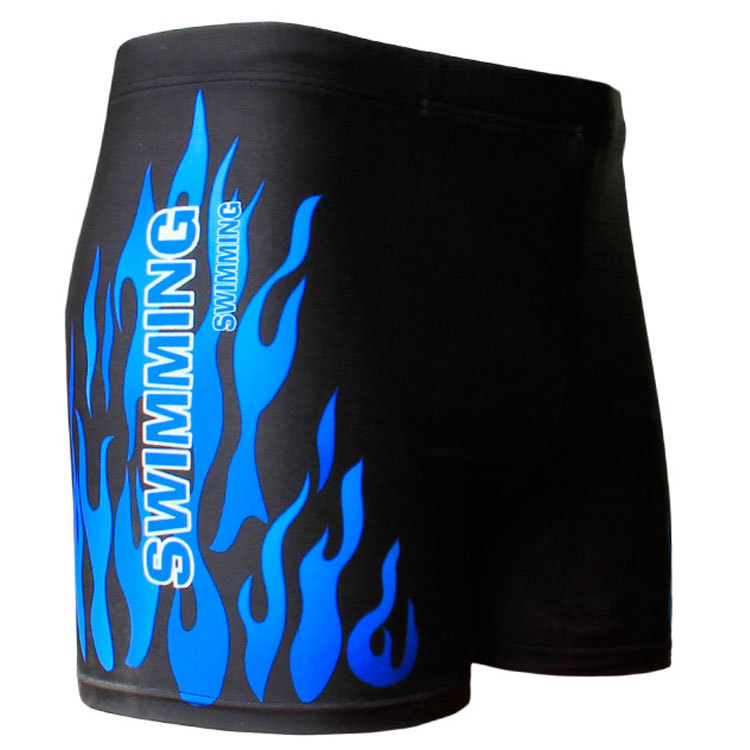 Swimming Trunks Swimwear New Style Men's Swimwear Flame Swimming Trunks