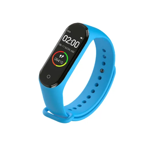 Waterproof Business Sports Pedometer Heart Rate Bl