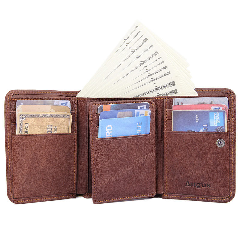Shielding Wallet Anti-scanning Leather Wallet - CJdropshipping
