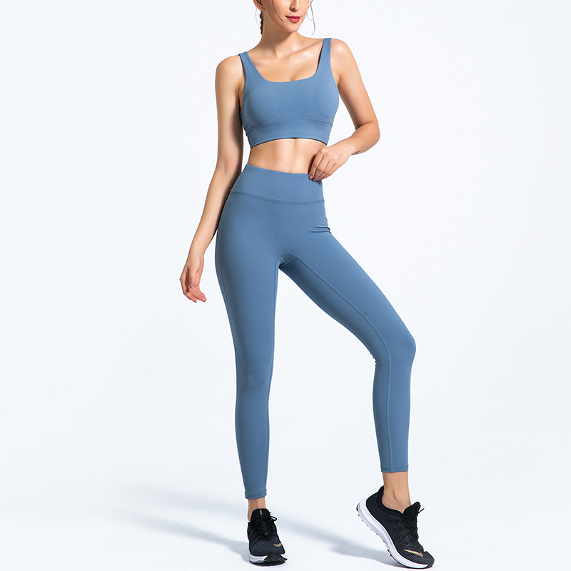 Quick Dry Yoga Suit Women Stretchy Gym Set Bra Leggings shopper-ever.myshopify.com