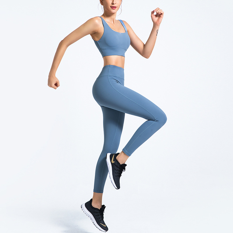 Quick Dry Yoga Suit Women Stretchy Gym Set Bra Leggings shopper-ever.myshopify.com
