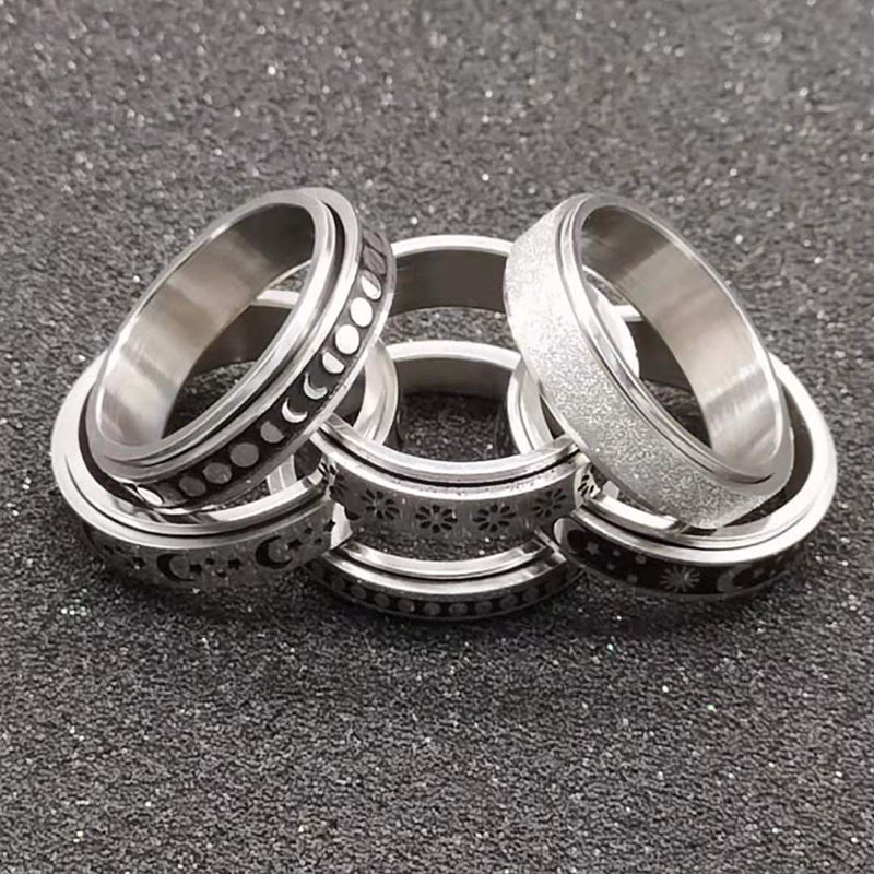 stainless steel spinner ring