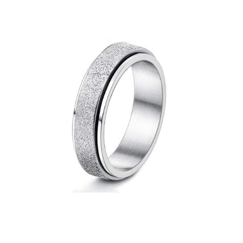 Stainless Steel Rotatable Ring To Relieve Anxiety 11