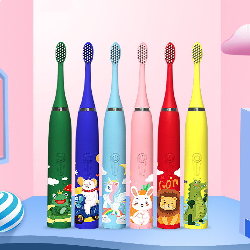 Rechargeable Electric Toothbrush For Children CJdropshipping