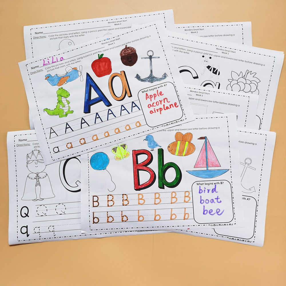 26 English Letter Upper And Lower Case Memory Tracing Fun Work Paper ...