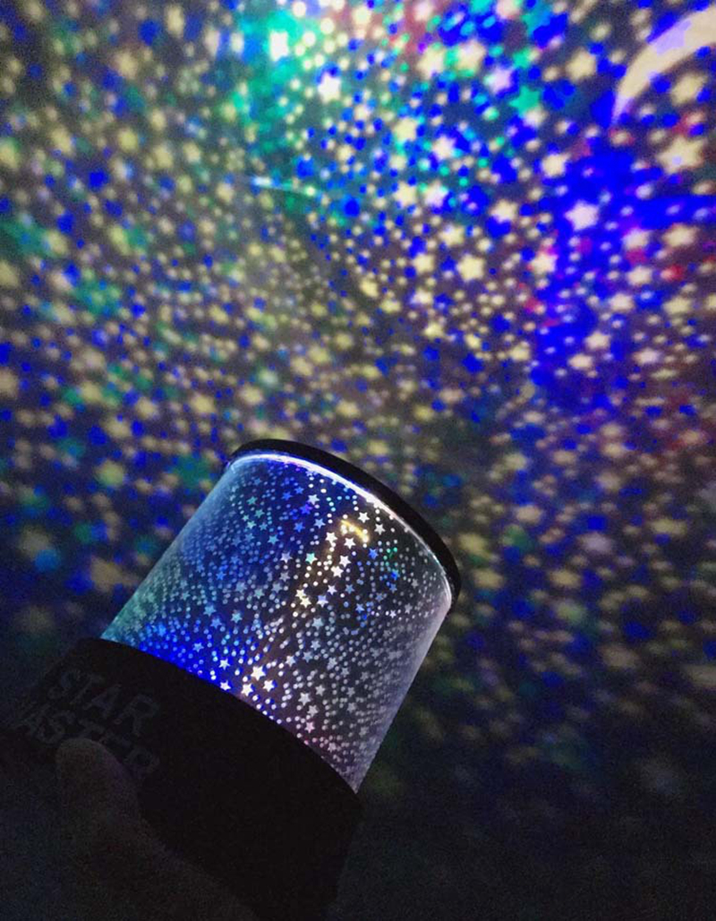 LED Night Light Projector Lamp Colorful Star Light