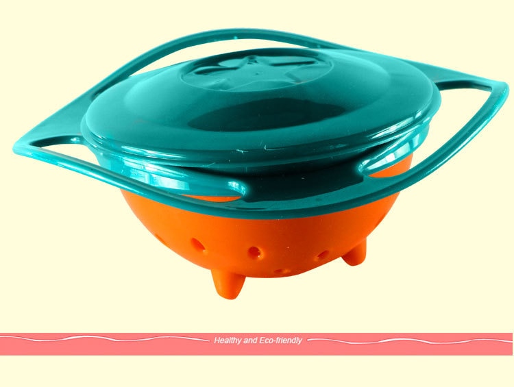 360deg Rotating Spill-Proof Bowl