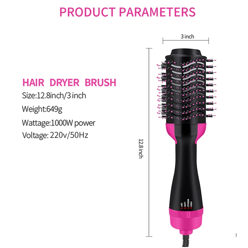 3 In 1 Multifunctional Hair Dryer Comb - BabyLiss Pro