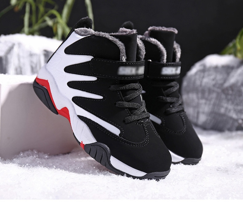 PINSEN 2019 Winter Boys Shoes Kids Sneakers Boy Sport Shoes Child Casual Warm Basketball Children Shoes Girls chaussure enfant (20)