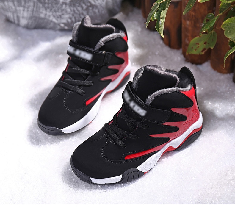PINSEN 2019 Winter Boys Shoes Kids Sneakers Boy Sport Shoes Child Casual Warm Basketball Children Shoes Girls chaussure enfant (21)