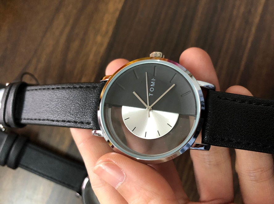 Double-sided hollow belt watch all-match quartz watch