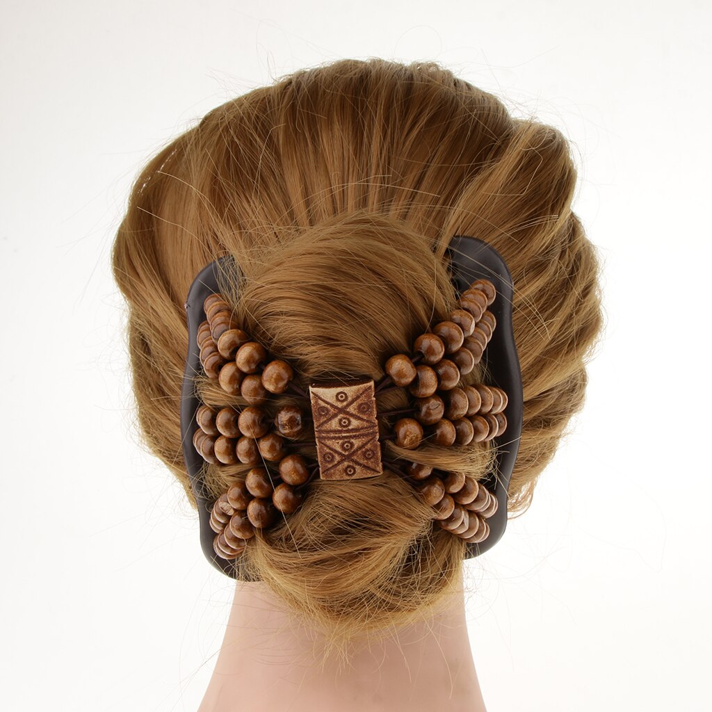 美女蝴蝶结双发梳子夹发造型工具，女士女士女孩派对发饰