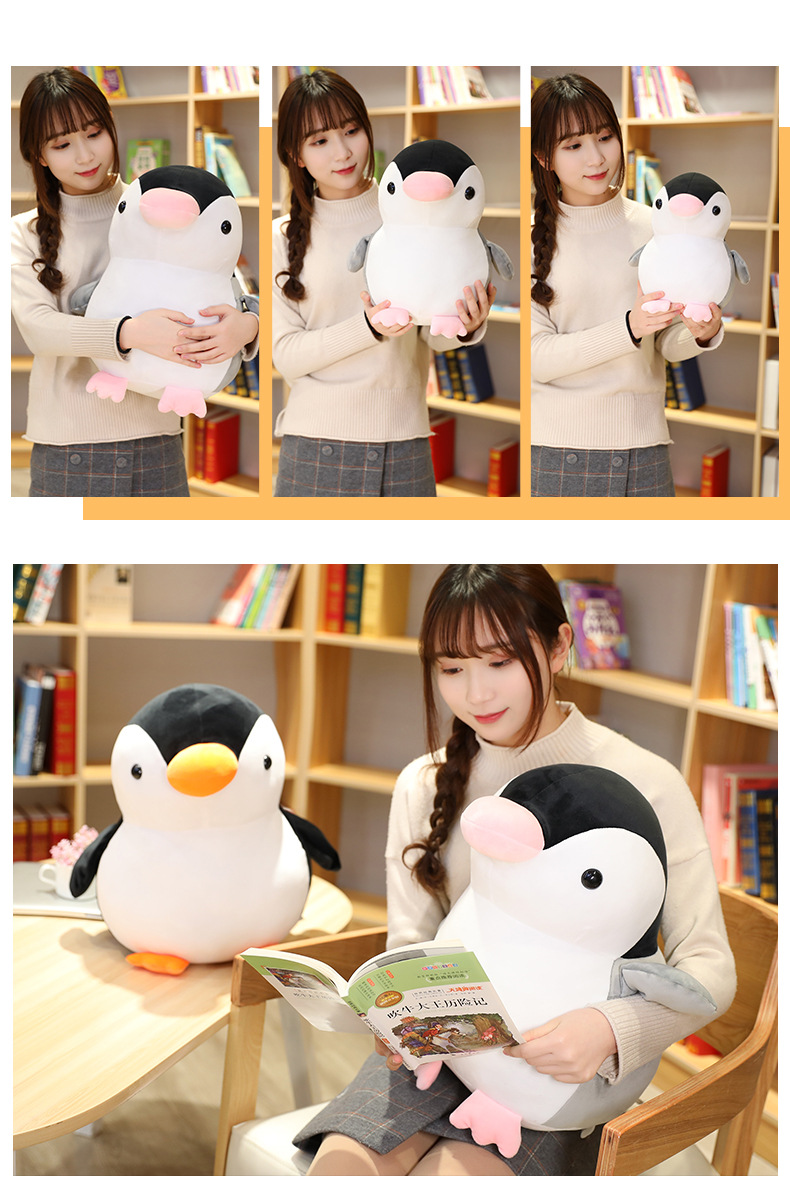cute penguin plushie
