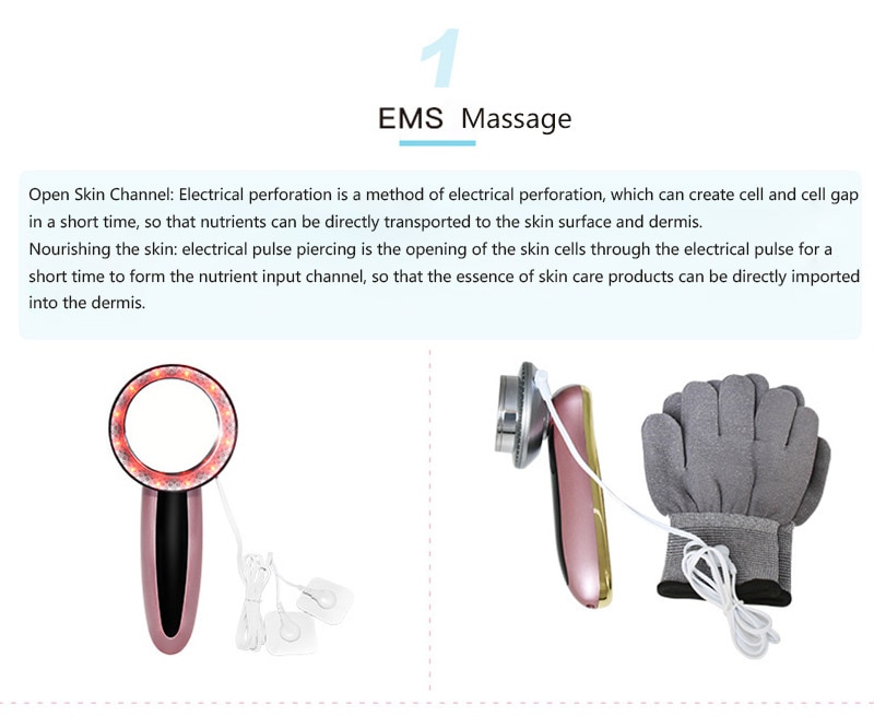 6-in-1 Ultrasound EMS Slimming & LED Therapy