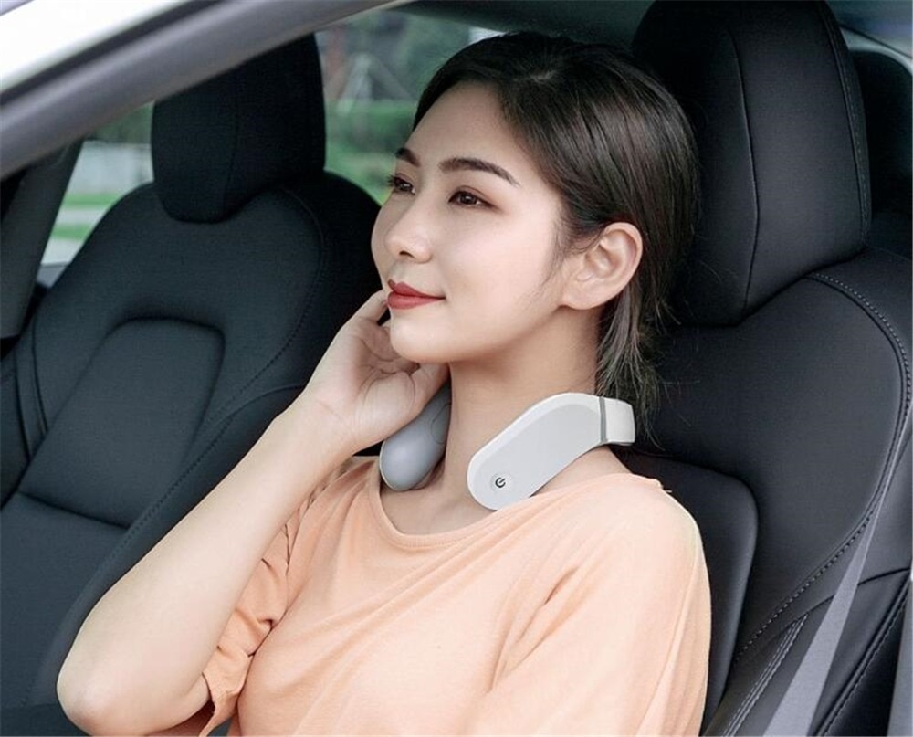 Xiaomi Jeeback Cervical Massager G2 TENS Pulse Back Neck Massager Far Infrared Heating Health Care Relax Work With Mijia App (1)