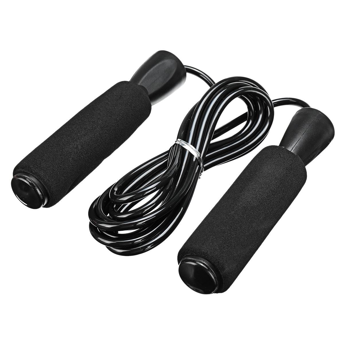 7 Pcs/Set Ab Rollers Kit Push-UP Bar Jump Rope Hand Gripper Knee Pad Resistance Band Exercise Training Home Gym Fitness Equipment