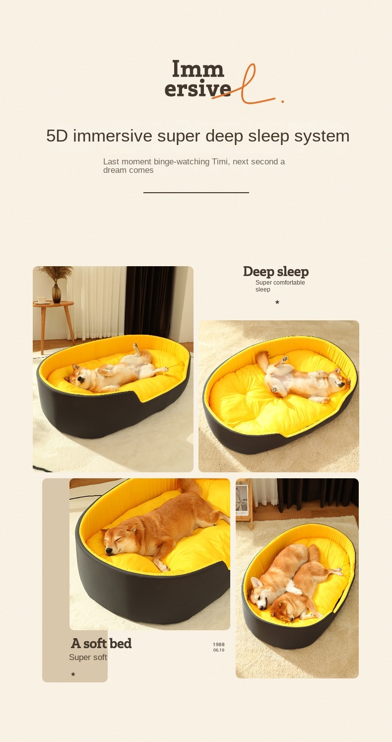 Dog cat bed