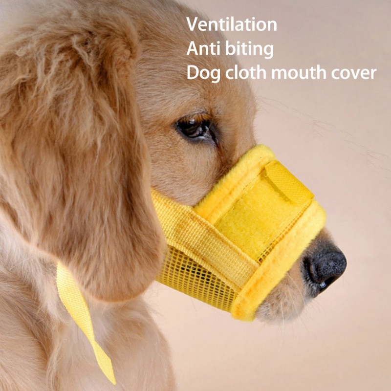 ADJUSTABLE MASK FOR PETS WITHOUT BITING