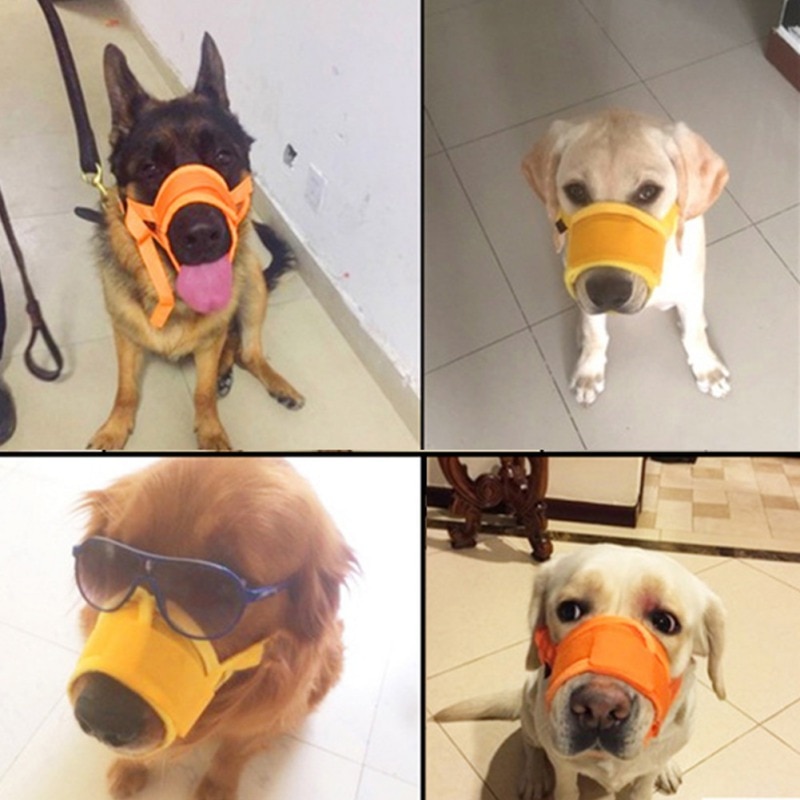 ADJUSTABLE MASK FOR PETS WITHOUT BITING IN USA