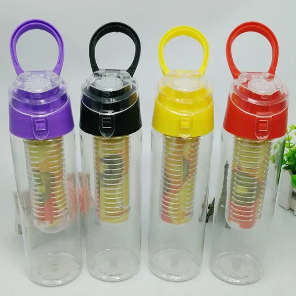 Plastic Tritan Water Bottle Fruit Infuser