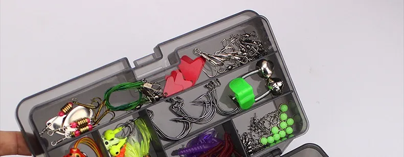 Peche 168pcs Olta Takimi Fishing Tackle Box Fishing Lure Set Tackle Box