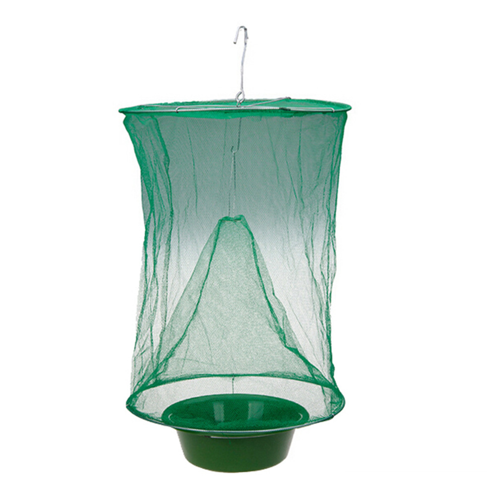 EcoGuard Farm Park Fly Trap Cage" - Outdoor Green Solution for Community Fly Control