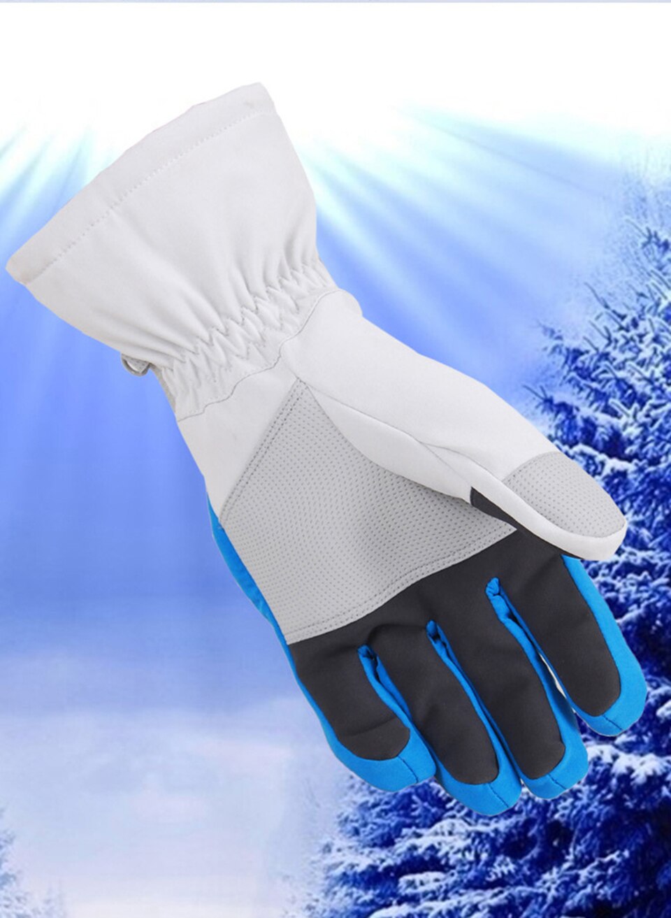 Thick Ski Gloves for Winter Adventures