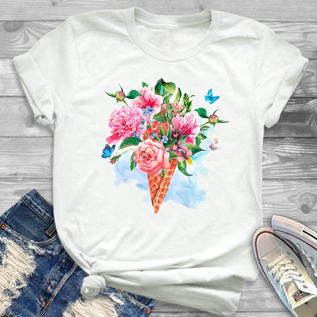 Camiseta-creativa-de-helado-de