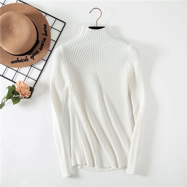 1631641367409201152 Threaded half-neck sweater sweater women